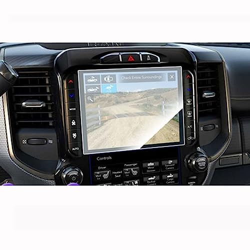 Écran LCD de film de protection en verre trempé premium pour l'affichage Uconnect de Ram 3500