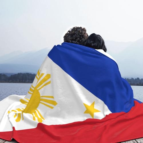 Couverture flanelle drapeau Philippines 152x127 cm voyage camping canapé - 7