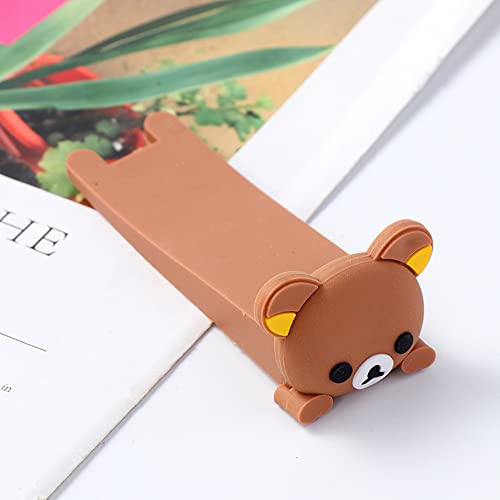 Creative Cartoon Doorstop, Animal Doorstop, Cute Doorstop, Entrance Fixed Insert Cute Style Animal Door Wedge For Home And Office (Brown Bear) #TOP1
