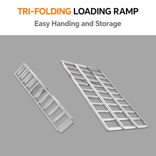 image for Rockland Tri-Fold Aluminum Loading Ramp, 84