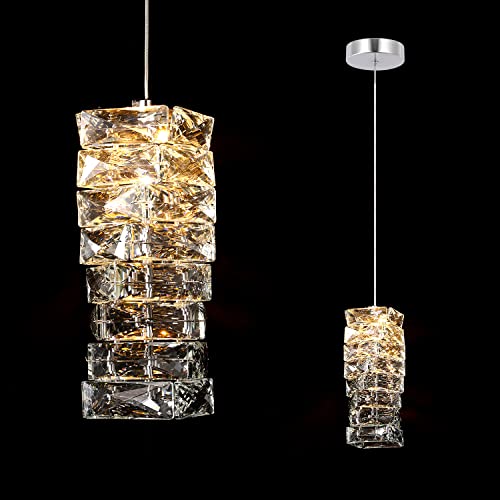 KKQiYuloom Chrome Mini Chandelier (1-Pack)