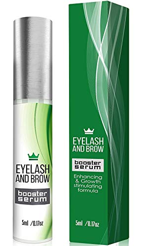 Natural Eyelash Growth Serum - Lash Booster & Eyebrow Enhancing Serum to Grow