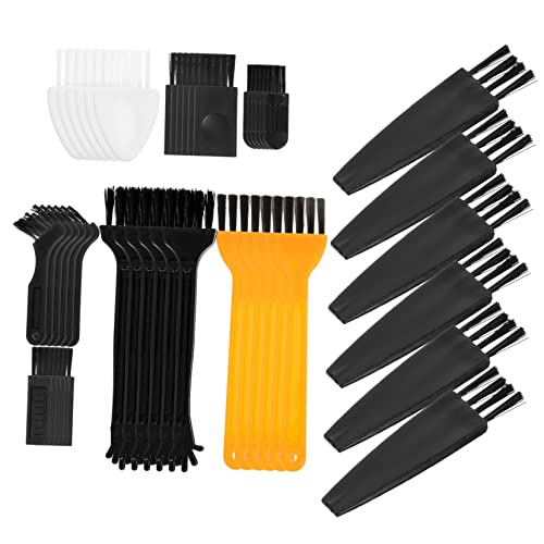 VALICLUD 48pcs Multipurpose Cleaning Brush for Keyboards Appliances Small Gaps Compact Design for Home Use Barber Shops Easy to Use and Store