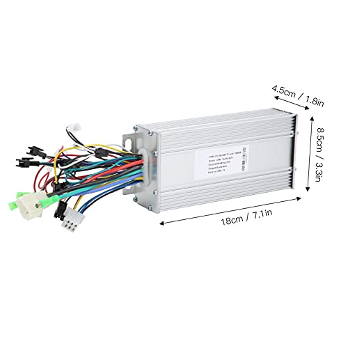 Keenso Controlador de velocidade do motor, 36V/48V 1000W 38A caixa de controle de motor sem escova b