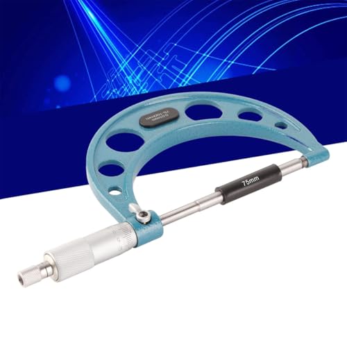 Orivin 75-100 mm Mikrometer Zoll Gewinde Skala Kohlenstoffstahl 0,01 mm Genauigkeit Messgerät
