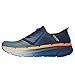 Skechers Men's Max Cushioning Premier 2.0 Ascendant II Hands Free Slip-Ins Sneaker, Navy/Orange, 11