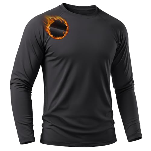 Men’s Thermal Fleece-Lined Base Layer Shirt