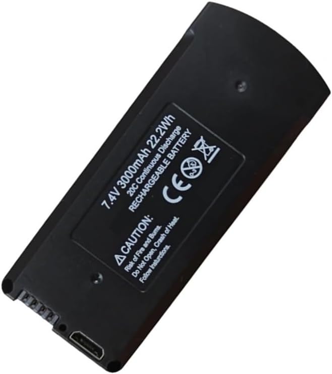 7.4V 3000mAh V198 ，Compatible For MAX PRO 8K Drone Battery Packs For GPS RC Quadcopter Spare Accessories(1pcs)