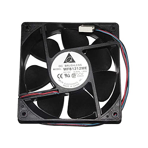 Large air volume chassis ball fan for WFB1212ME -R00 12V 0.42A 12cm 3Wire,Inverter cooling fan WFB1212ME -R00 40x40x07mm 3Wire