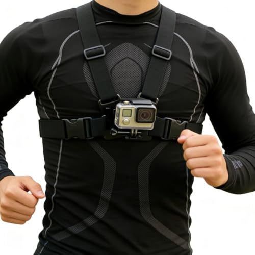 Kit de accesorios para cámara de acción con trípode de rosca de 1/4 pulgadas 4