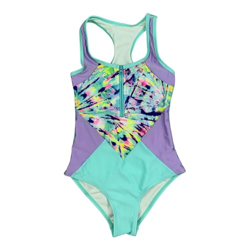 Image of Girls' One Piece Swimsuit Cute Beach Swimwear Bathing Suits for 4-16 Years Girls