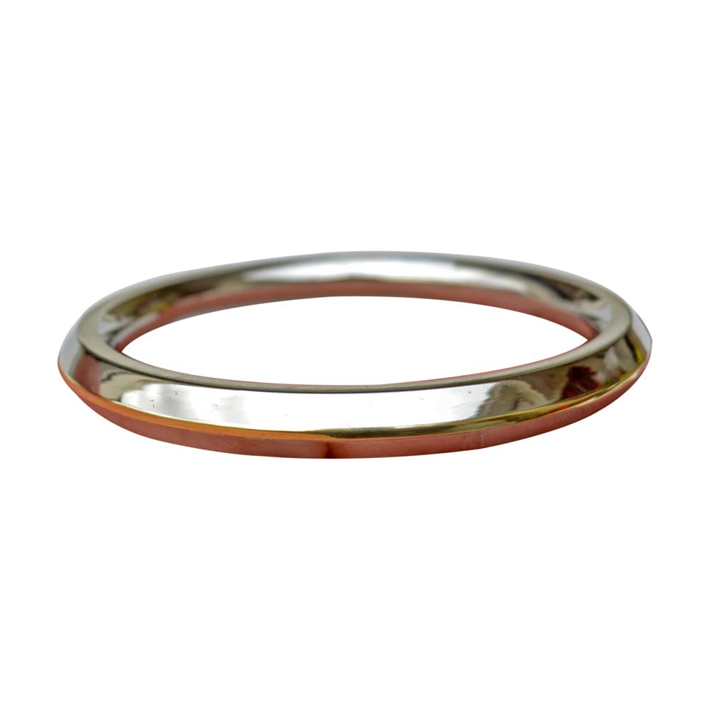 S.S. PADAM HANDICRAFT INDUSTRIES 8MM STAINLESS STEEL ELEGANT BRASS RING PUNJABI KADA (6.2 CM-6.3 CM) (B0BQZ2KJLL) Amazon Price History, Amazon Price Tracker