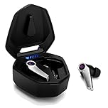 August EPG500B Wireless Earbuds Bluetooth 5.0 True Wireless Bluetooth Gaming Earbuds Headphones Dual Mic, Low Latency, USB-C Charging Case, IPX4 Water Resistance, Tactile, 40 Hours Battery Life