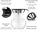 Bodum Pour Over Coffee Maker with Borosilicate Glass Carafe and Stainless Steel Permanent Filter
