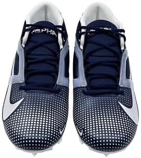 Nike Alpha Menace Pro 4 Men’s Mid Football Cleats Blue White FZ7702-400 Size 11 M US