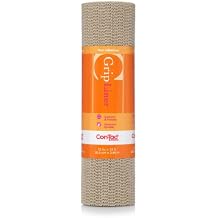 Con-Tact Brand Adhesive Non Slip Shelf and Drawer Liner, 20" x 5, Taupe 05F-C6B59-06