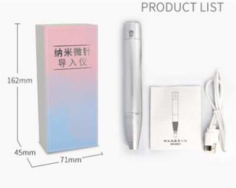 Amazon Co Jp 電動マイクロニードル家庭用美容導入器具微結晶ヘッドチップナノ結晶ペンデイリーケア美肌素早い皮膚吸収を促進する ホーム キッチン