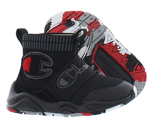 Champion Rally Pro (Toddler) Black/Scarlet/Multi 4 Toddler M