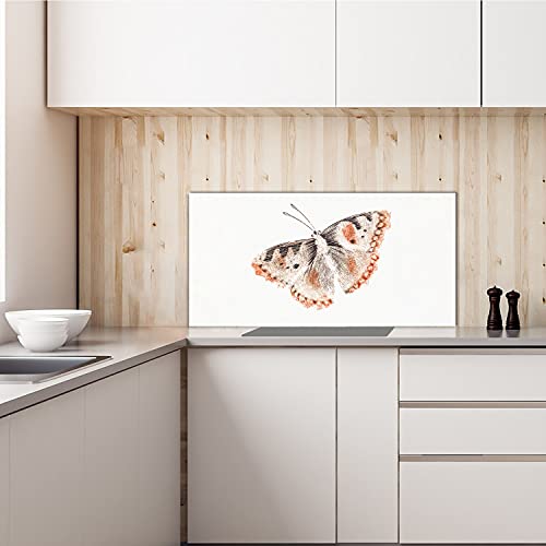 Crédence de cuisine 140x70cm adhésive protection murale verre - 4