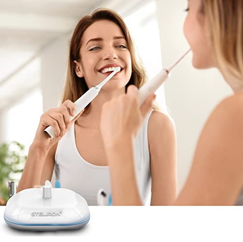 Galvanox Electric Toothbrush Replacement Charger For Braun Oral-B Electric Toothbrushes, Waterproof Inductive Base For Model 3757 - Portable Travel W/Built-In Usb Power Cord (Led Charging Indicator) #TOP6