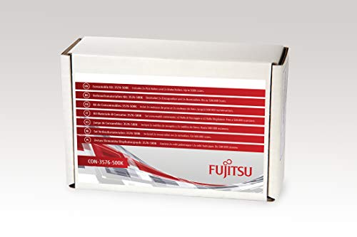 Fujitsu Kit de consumibles PFU: 3576-500K para fi-6670, fi-6750S, fi-6770. Incluye 2 Rodillos de Recogida y 2 Rodillos de Freno. Vida útil Estimada: hasta 500 K escaneos.