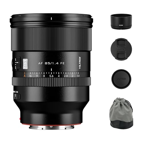VILTROX AF 85mm F1.4 Pro FE Vollformatobjektiv für Sony E-Mount, 85mm f/1.4...