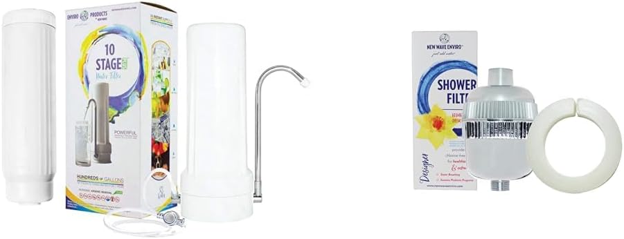 New Wave Enviro 10 Stage Plus Water Filter System & Shower Filter System