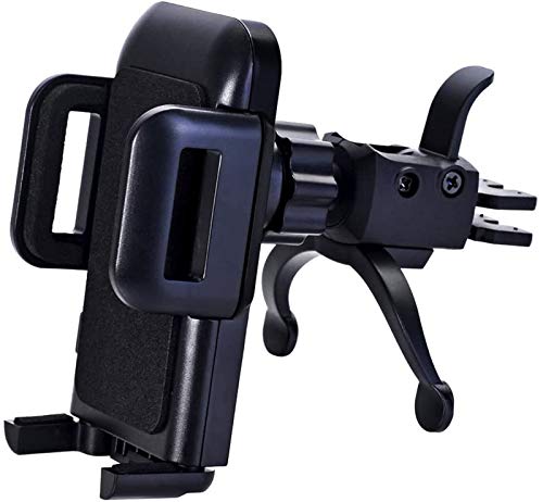 Car Phone Mount,U-good Cell Phone Holder for Car Air Vent Phone Holder Car Mount,Adjustable Clamp,360 Rotation Compatible with iPhone X XS Max XR 7 8 Plus, Samsung Galaxy S10 S9 S8 And More Smartphone