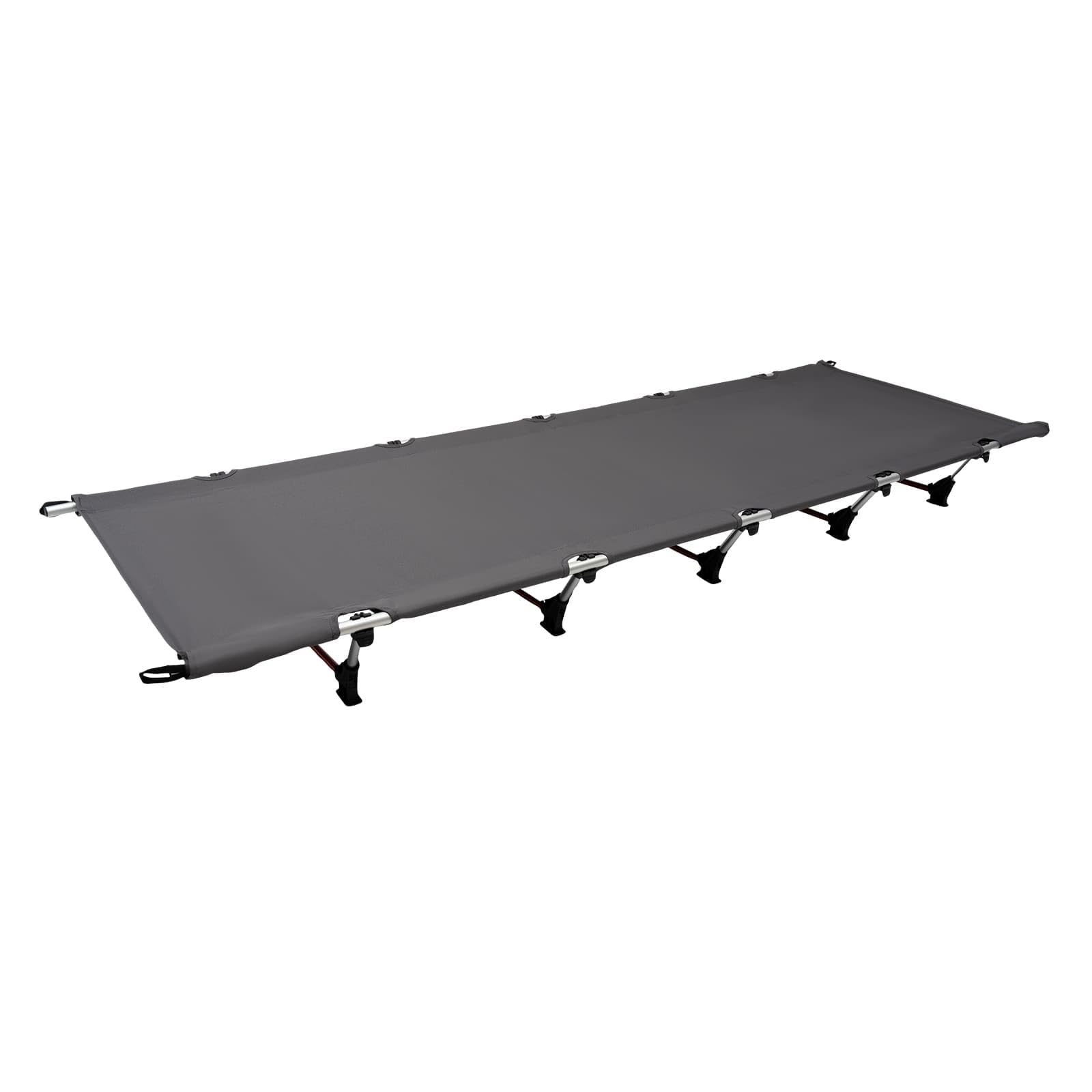 Ultralekkie, składane łóżko kempingowe, 65 x 190 cm, nośność 150 kg, z torbą do noszenia, na kemping, piknik, wędrówki, podróże