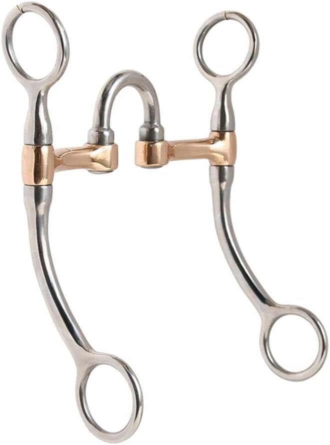 Schneiders FES Copper Correction Horse Bit | Comfortable Zone Reward | Work Each Side Separately | Promotes Salivation | Increases Sensitivity