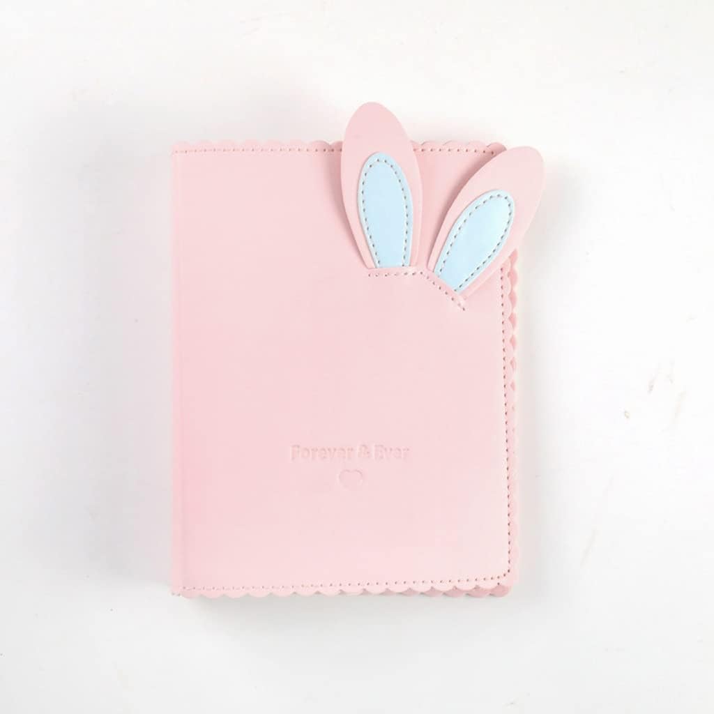 3 Inch Photo Album Mini Instant Picture Case Storage for Film Cute Bunny Photography(Onecolor)