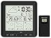 Produktbild infactory Wetterstation Android: WLAN-Funk-Wetterstation mit Außensensor, LCD-Display, Wettertrend, App (Internet, Datenlogger, Außensensoren)