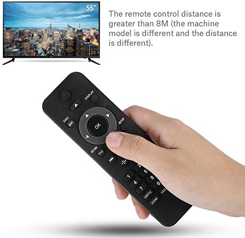 DVD Remote Control,Durable DVD Replacement Remote Control Remote Control for Philips DVP5982C1/37B DVP3350K,Remote Control Distance Over 8 Meters