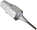 Weller 0051315199 DX 119 DESOLDERING TIP,1.1X.7,DXV80, Black