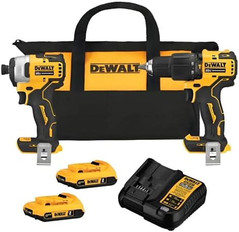 Dewalt Kit Parafusadeira e Furadeira de Impacto 13mm, Parafusadei...