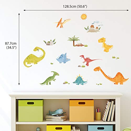 Vinilos Decorativos Dinosaurios para Niños DECOWALL miniatura 2