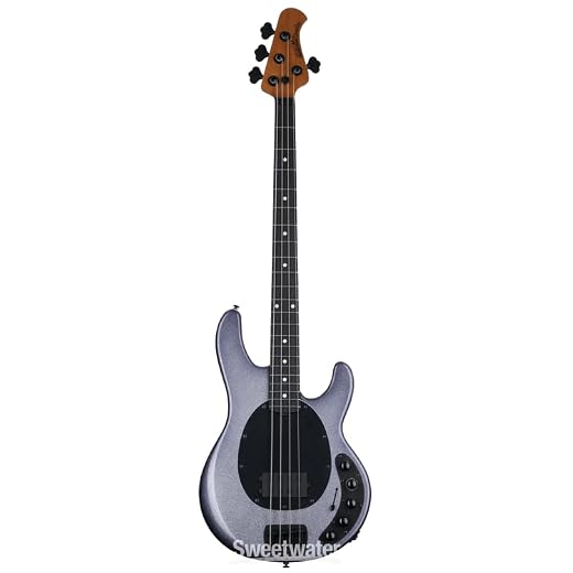 Ernie Ball Music Man DarkRay Bass Guitar - Starry Night with Ebony Fingerboard