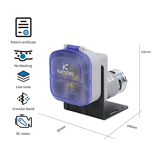 Micro Peristaltic Pump 12V Dc High Flow 5-340Ml/Min Kamoer Kds Mini Diy Dosing Pump For Aquarium Lab Analytical #TOP1