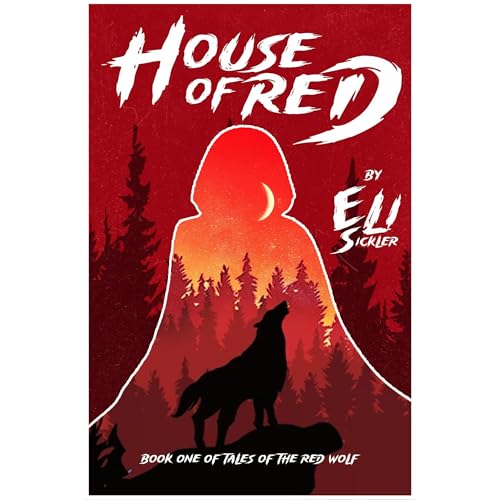 House of Red Audiolibro Por Eli Sickler arte de portada