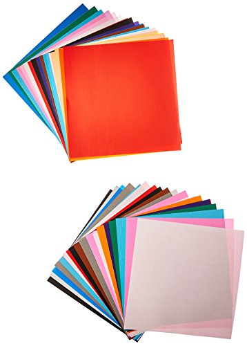 Yasutomo - 4253 Fold Ems Light-Weight Square Origami Paper, 9-3/4 X 9-3/4 In, Assorted Solid Color, Pack Of 100 #TOP26