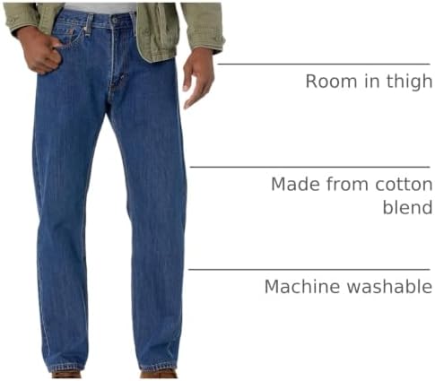 Levi's Men's 505 Regular Fit Jeans - 3