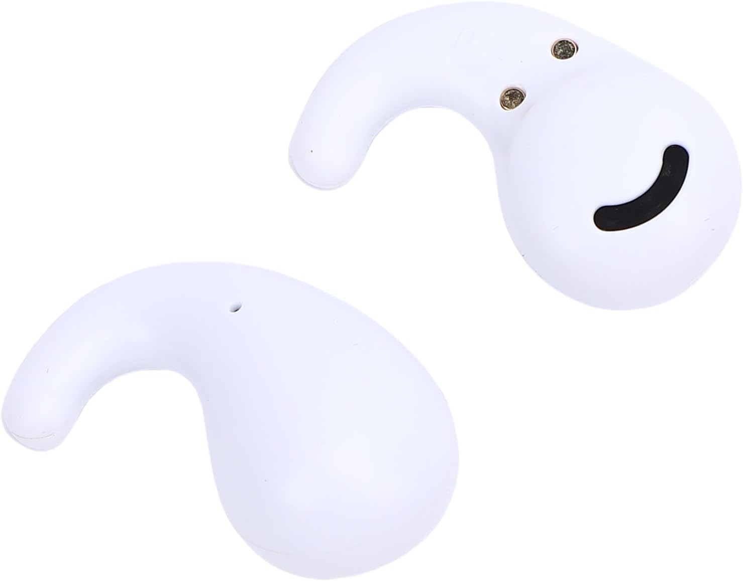 Bewinner Wireless Sleep Earbuds Thin Noise Cancelling Bluetooth 5.3 Headphones for Side Sleepers, Clear Calls Translator Earbuds White (White)