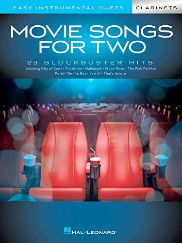 Movie Songs For Two Clarinets Easy Instrumental Duets