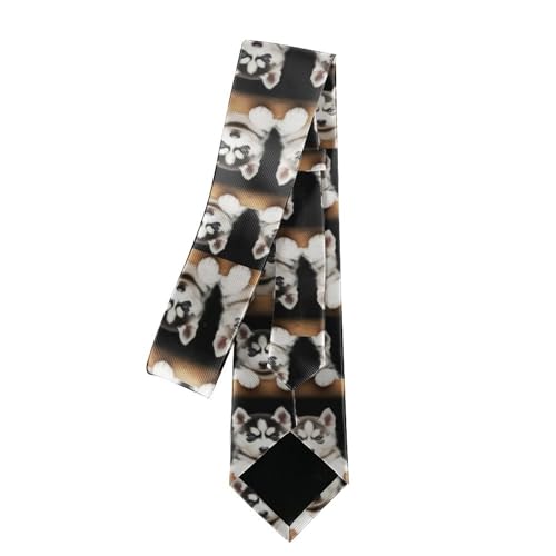 Supdreamc Men's Formal Necktie - Slim Party Tie for Suit Accessories4