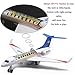 OTONOPI Airplane Toy, Die Cast Metal Plane Toy G650 Model Single Airlines, Pull Back Bump and Go Airbus Plane with Lights and Sounds for Kids Boys and Girls Age 3 Up for Gift and Collection with Stand