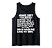 Mom Shit List Momlife Funny Mom Mothers Day Tank Top