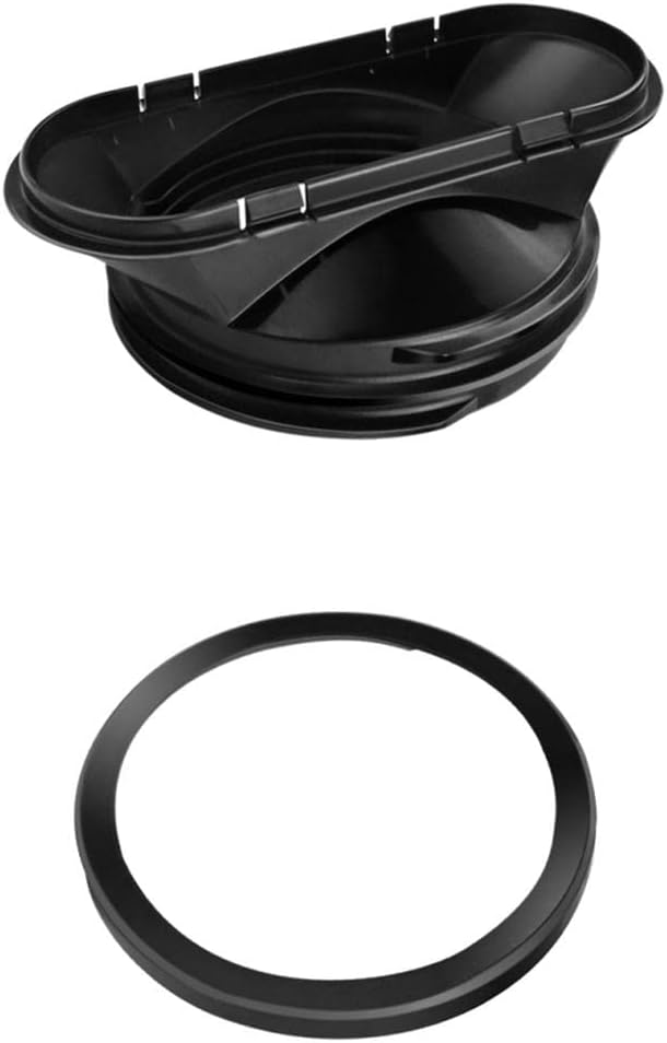 Ejoyous Portable Air Conditioner Exhaust Hose Coupler 15cm, Exhaust Hose Collar Flexible for Mobile Air Conditioning Devices Tumble Dryer Extractor Hood Collar Collar