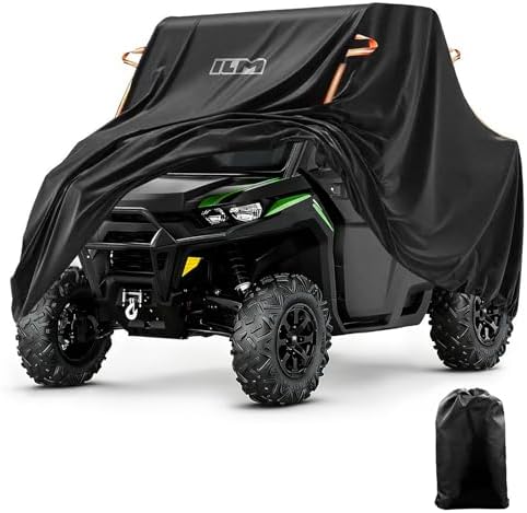 ILM UTV Cover Waterproof Windproof All-Weather Protection Compati...