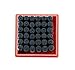 ABN Metal Small 1/8in Stamping 36-Piece Tool Kit – Alphabet, Numbers, Symbols Steel Embossing & Engraving Stamp Set