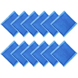 12 Pack Aquarium Filter Cartridges for Aqua-Tech 30-60/20-40 Gallon Fish Tank Power Filter Replacement, EZ-Change #3 Fish Filter Cartridge